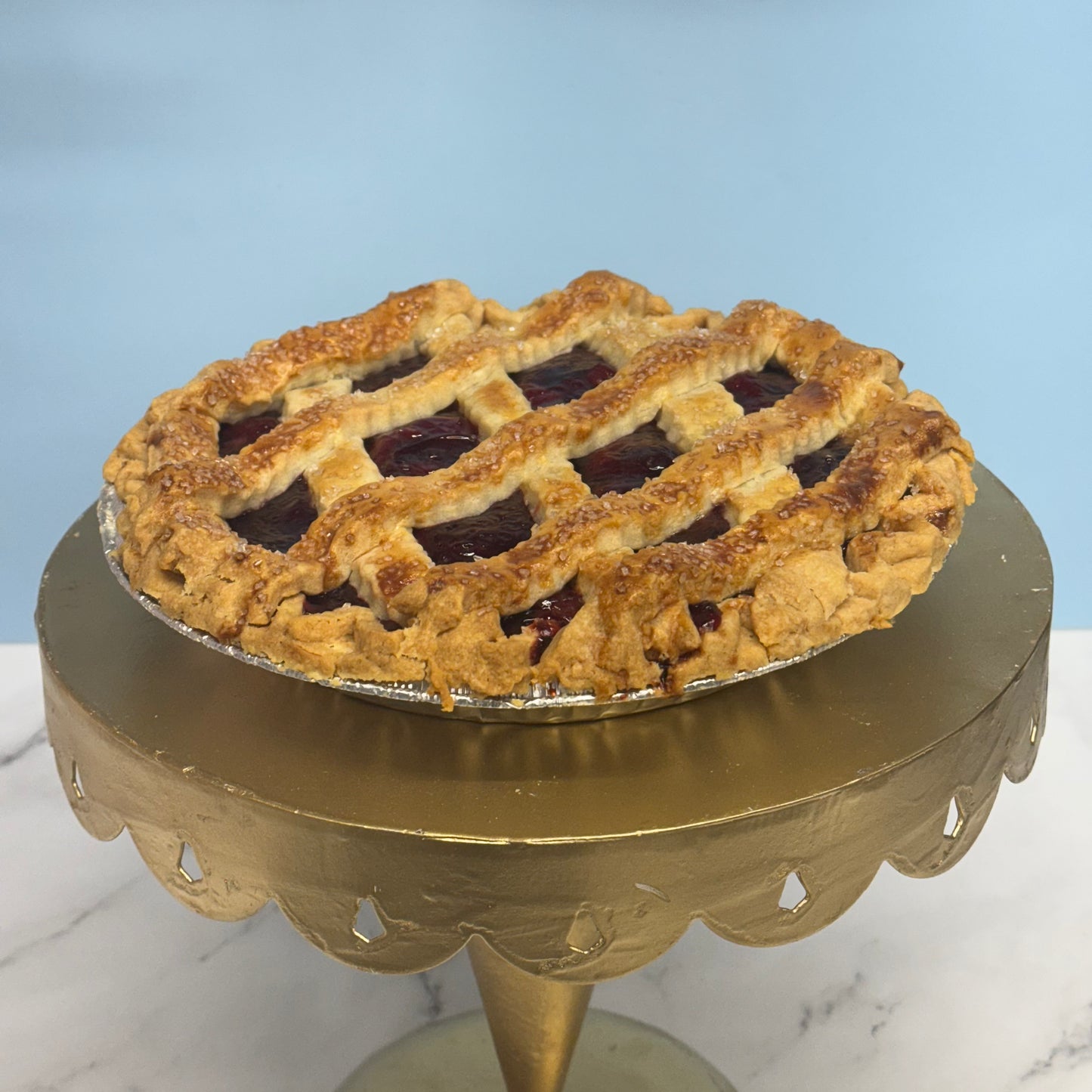 Cherry Strip Pie - Village Bakery