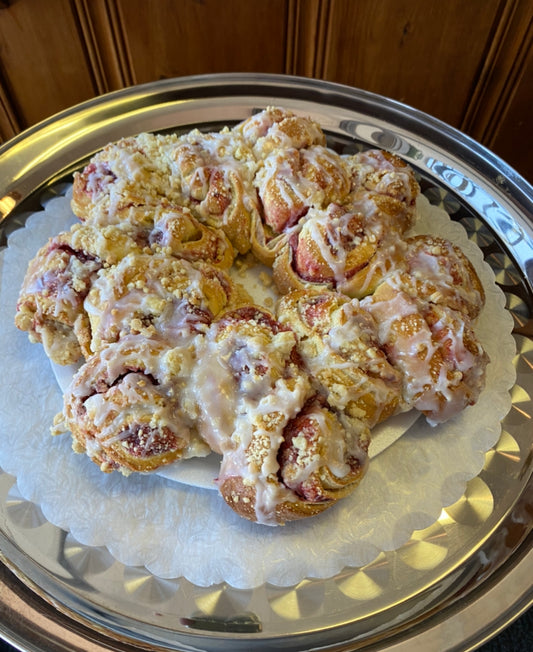 Raspberry Coffee Cake - Village Bakery