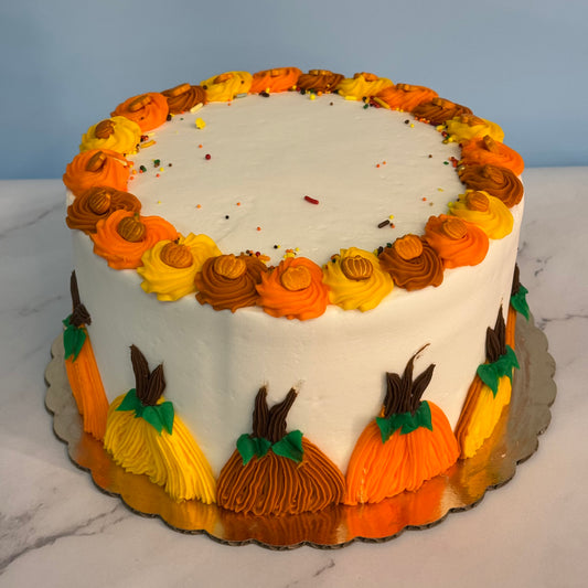 Pumpkin Patch Cake